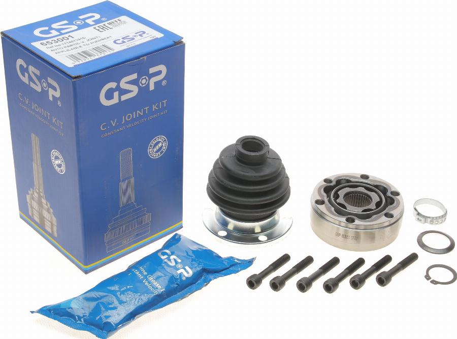 GSP 653001 - Jeu de joints, arbre de transmission cwaw.fr