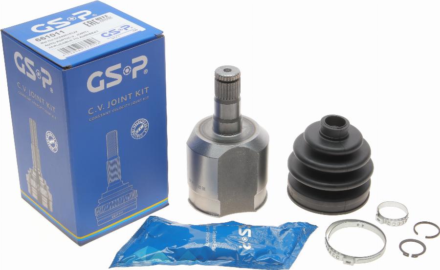 GSP 661011 - Jeu de joints, arbre de transmission cwaw.fr