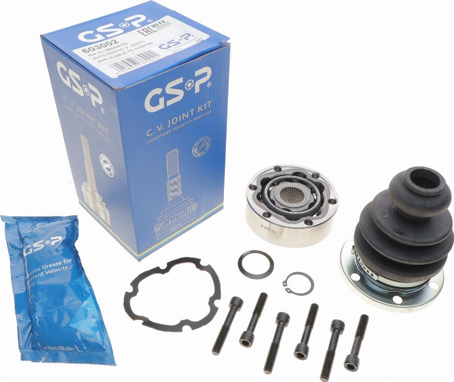 GSP 603002 - Jeu de joints, arbre de transmission cwaw.fr