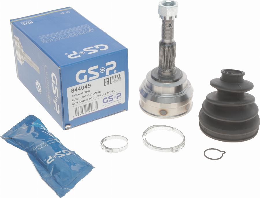 GSP 844049 - Jeu de joints, arbre de transmission cwaw.fr