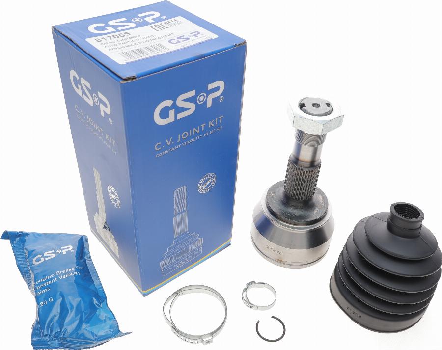 GSP 817055 - Jeu de joints, arbre de transmission cwaw.fr