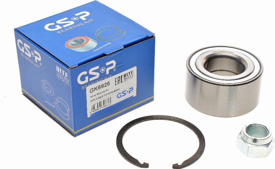 GSP GK6926 - Kit de roulements de roue cwaw.fr