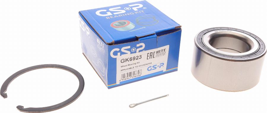 GSP GK6923 - Kit de roulements de roue cwaw.fr