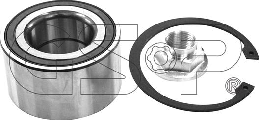 GSP GK6972 - Kit de roulements de roue cwaw.fr