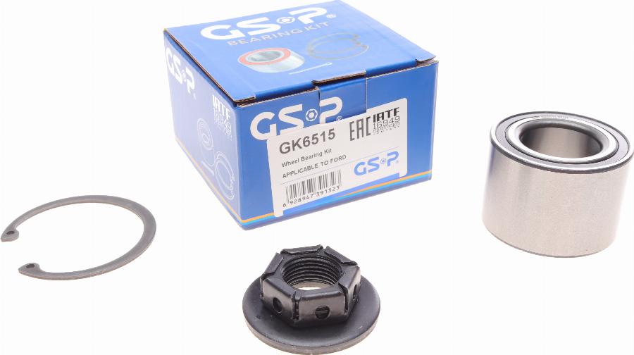 GSP GK6515 - Kit de roulements de roue cwaw.fr