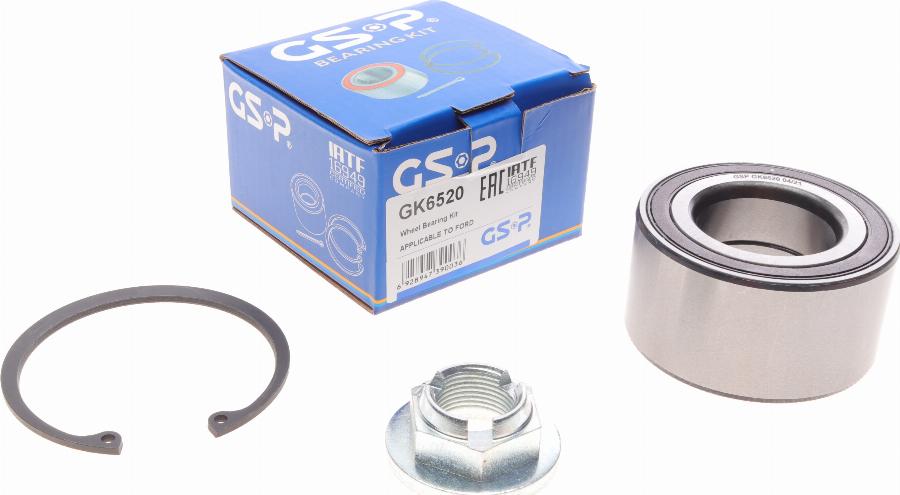 GSP GK6520 - Kit de roulements de roue cwaw.fr