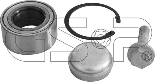 GSP GK6647 - Kit de roulements de roue cwaw.fr