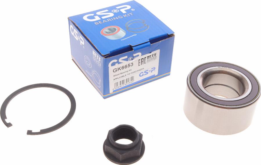 GSP GK6653 - Kit de roulements de roue cwaw.fr