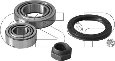 GSP GK6686 - Kit de roulements de roue cwaw.fr