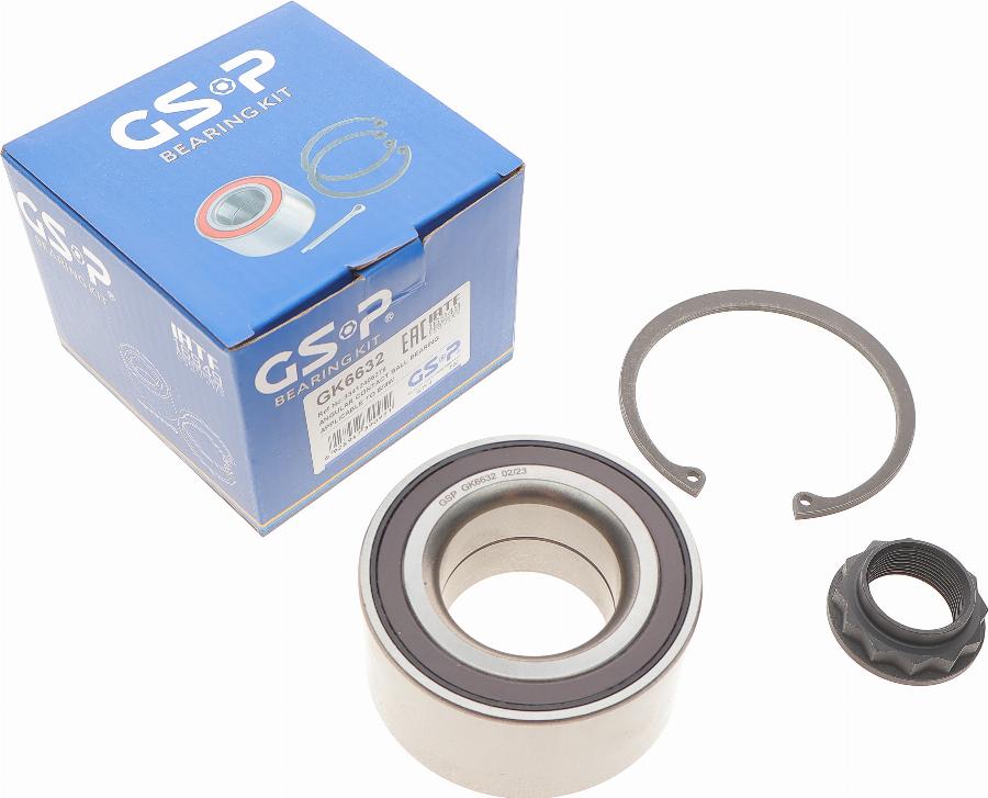 GSP GK6632 - Kit de roulements de roue cwaw.fr