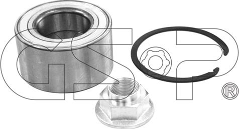 GSP GK6849 - Kit de roulements de roue cwaw.fr