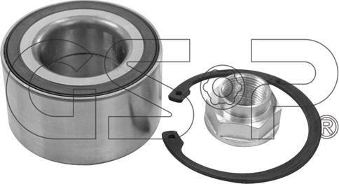 GSP GK6825 - Kit de roulements de roue cwaw.fr