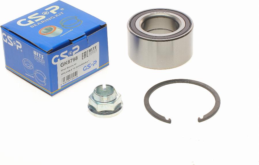 GSP GK6798 - Kit de roulements de roue cwaw.fr