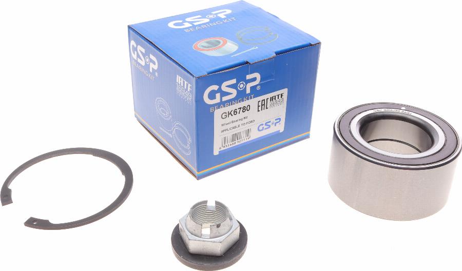 GSP GK6780 - Kit de roulements de roue cwaw.fr