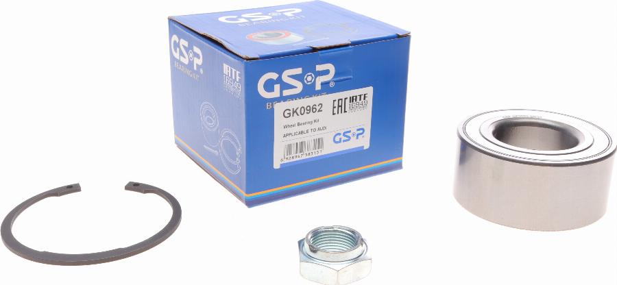 GSP GK0962 - Kit de roulements de roue cwaw.fr