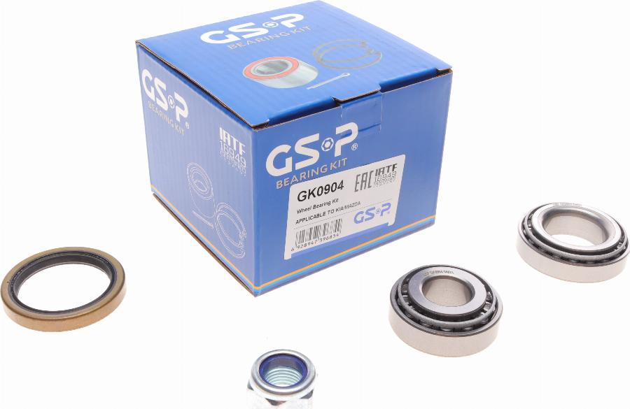 GSP GK0904 - Kit de roulements de roue cwaw.fr