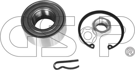 GSP GK0915 - Kit de roulements de roue cwaw.fr