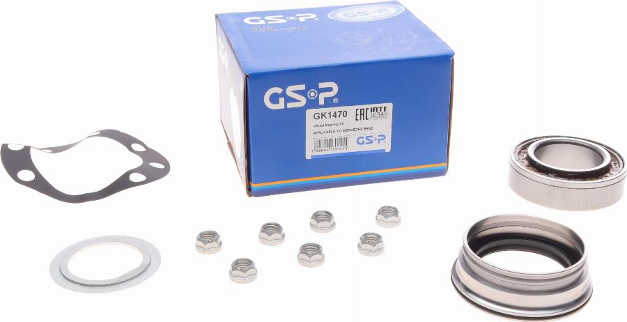 GSP GK1470 - Kit de roulements de roue cwaw.fr