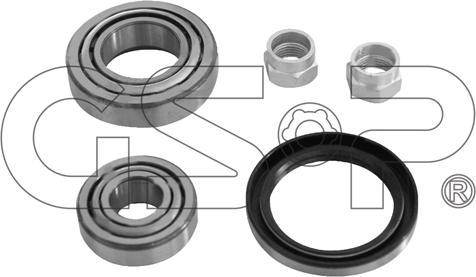 GSP GK1353 - Kit de roulements de roue cwaw.fr