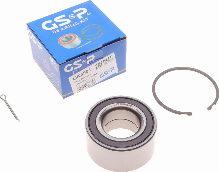 GSP GK3991 - Kit de roulements de roue cwaw.fr