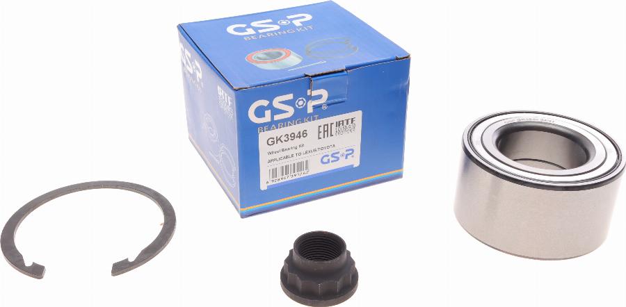 GSP GK3946 - Kit de roulements de roue cwaw.fr