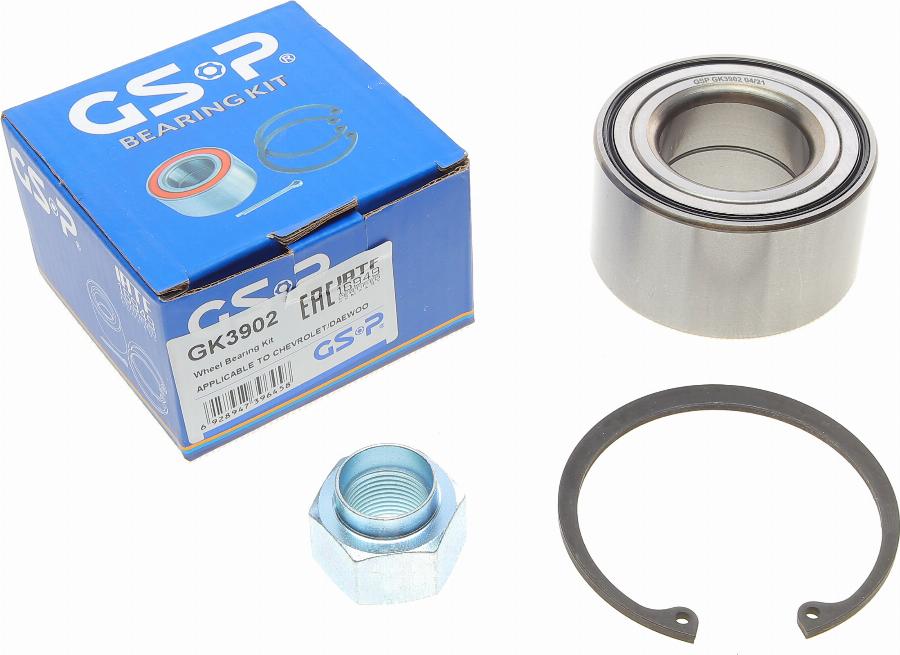 GSP GK3902 - Kit de roulements de roue cwaw.fr