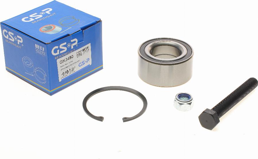 GSP GK3450 - Kit de roulements de roue cwaw.fr