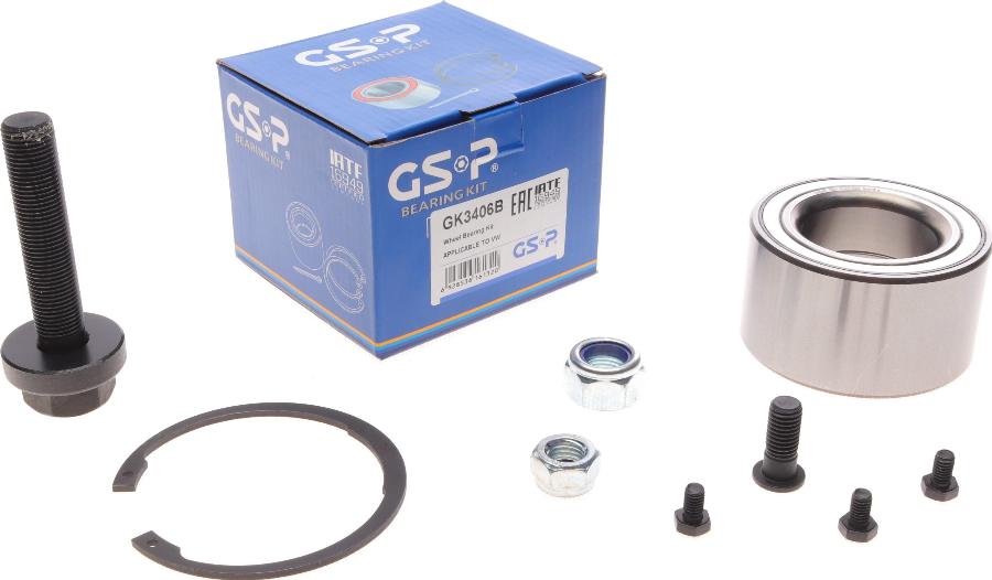 GSP GK3406B - Kit de roulements de roue cwaw.fr