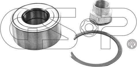 GSP GK3414 - Kit de roulements de roue cwaw.fr