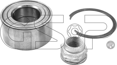 GSP GK3416 - Kit de roulements de roue cwaw.fr