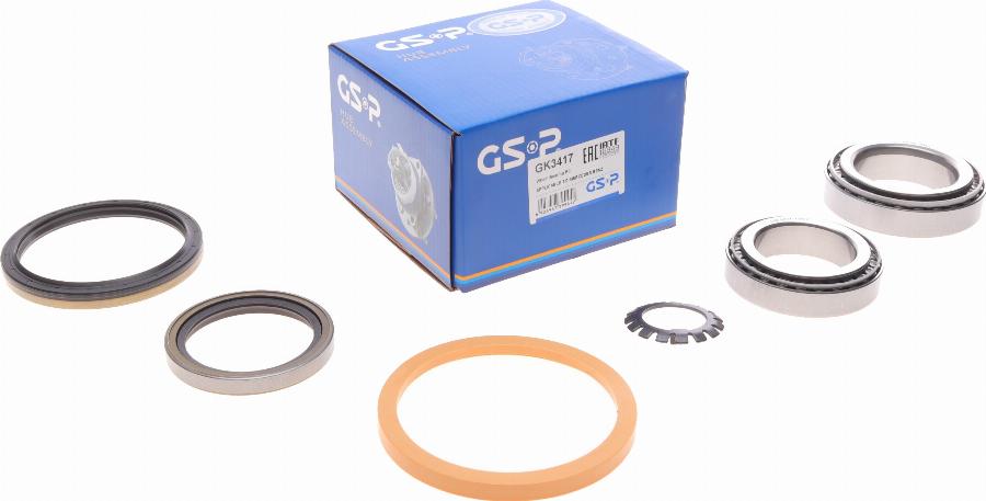 GSP GK3417 - Kit de roulements de roue cwaw.fr