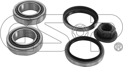 GSP GK3485 - Kit de roulements de roue cwaw.fr