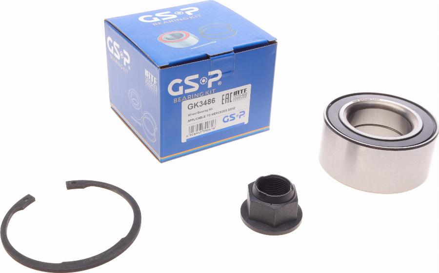 GSP GK3486 - Kit de roulements de roue cwaw.fr