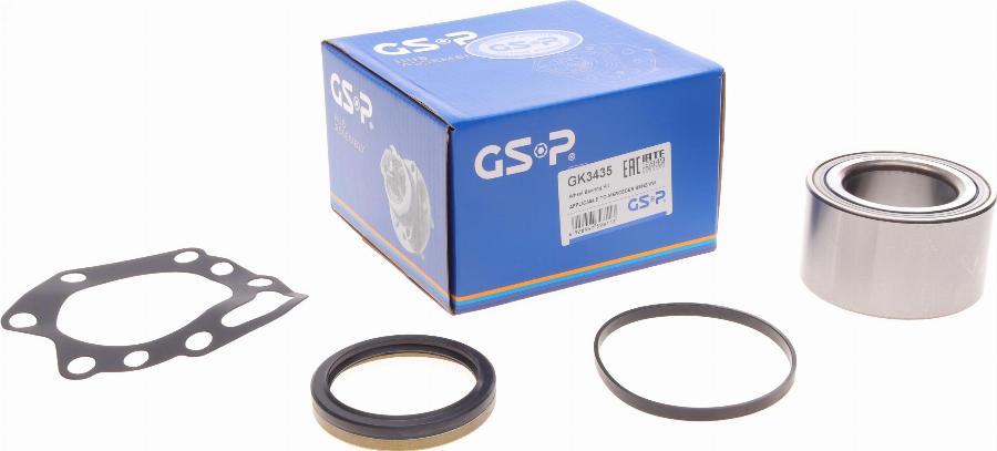 GSP GK3435 - Kit de roulements de roue cwaw.fr