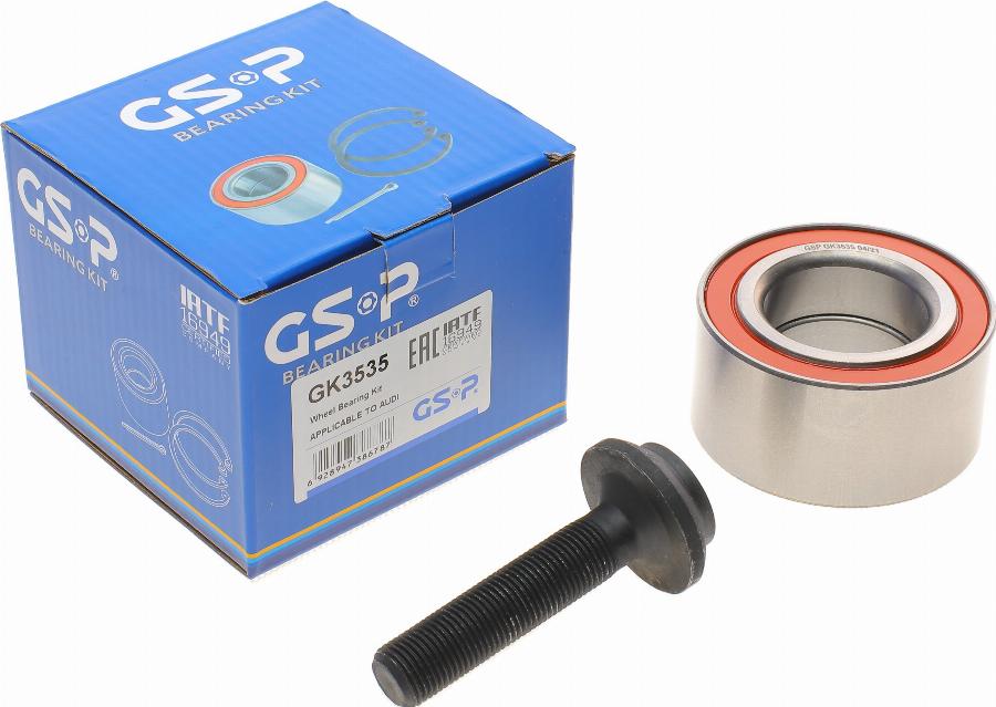 GSP GK3535 - Kit de roulements de roue cwaw.fr