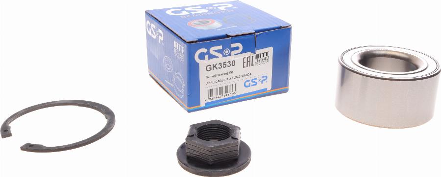 GSP GK3530 - Kit de roulements de roue cwaw.fr