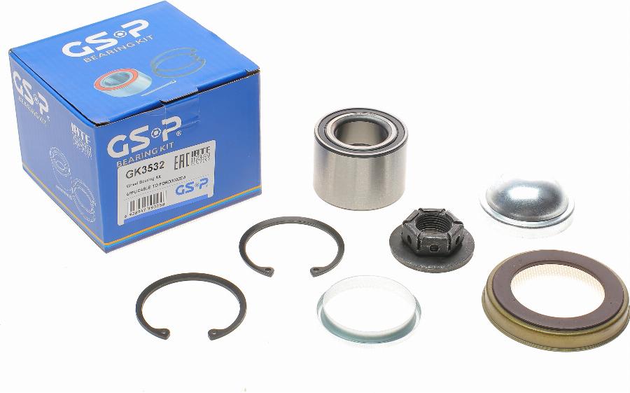 GSP GK3532 - Kit de roulements de roue cwaw.fr