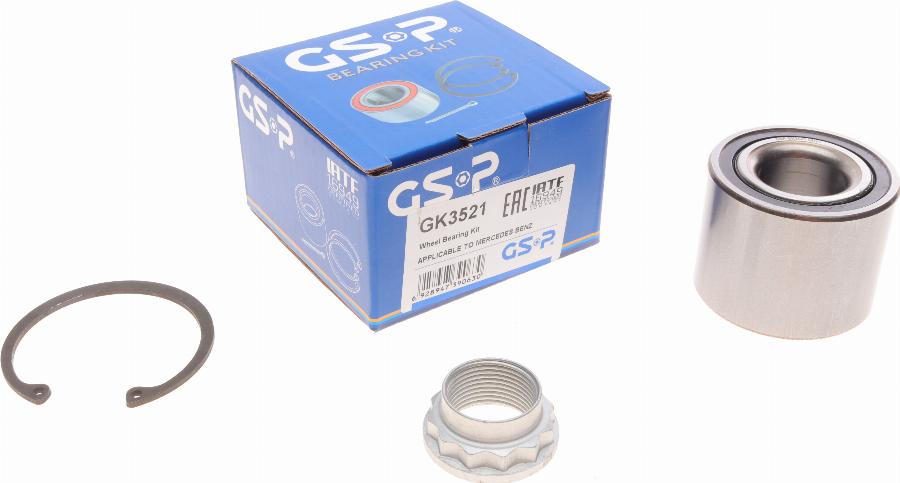 GSP GK3521 - Kit de roulements de roue cwaw.fr