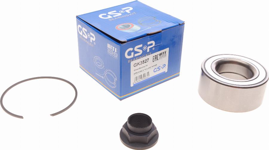 GSP GK3527 - Kit de roulements de roue cwaw.fr