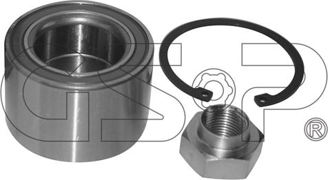 GSP GK3571 - Kit de roulements de roue cwaw.fr