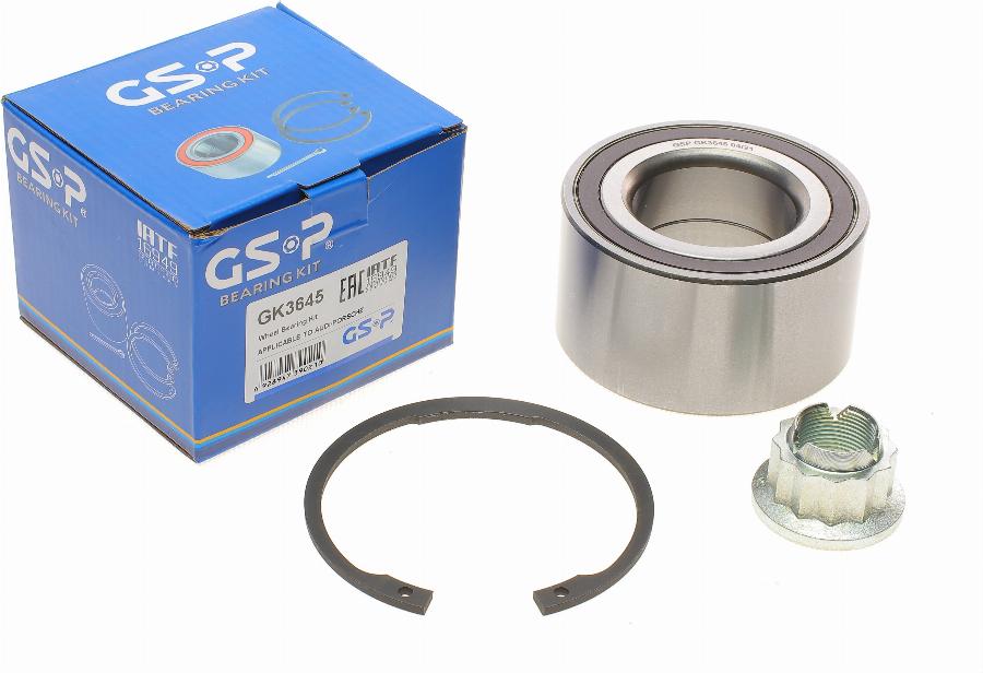 GSP GK3645 - Kit de roulements de roue cwaw.fr