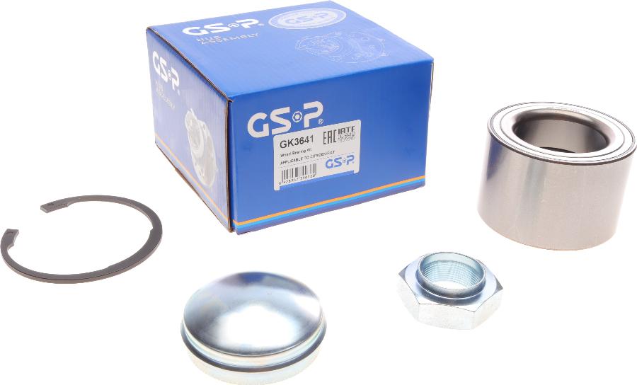 GSP GK3641 - Kit de roulements de roue cwaw.fr