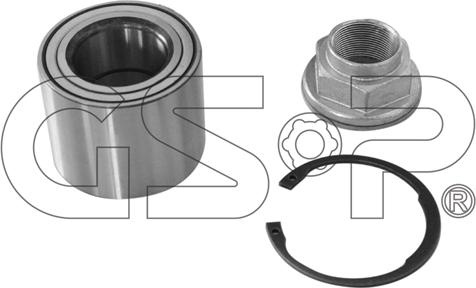 GSP GK3642 - Kit de roulements de roue cwaw.fr