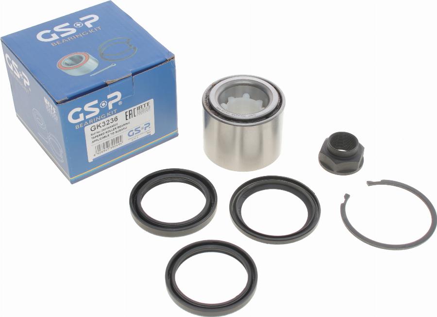 GSP GK3236 - Kit de roulements de roue cwaw.fr