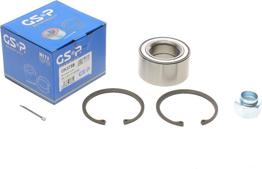 GSP GK3785 - Kit de roulements de roue cwaw.fr