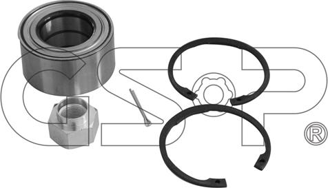 GSP GK3785 - Kit de roulements de roue cwaw.fr