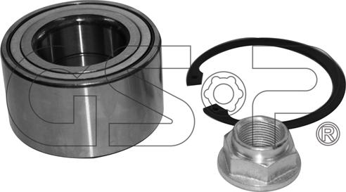 GSP GK7536 - Kit de roulements de roue cwaw.fr