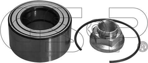 GSP GK7575 - Kit de roulements de roue cwaw.fr