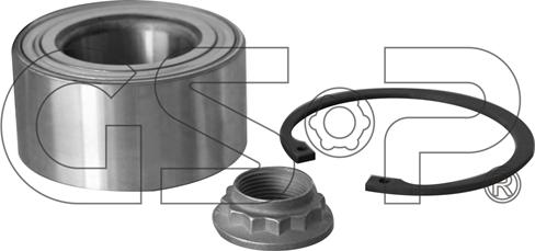 GSP GK7016 - Kit de roulements de roue cwaw.fr