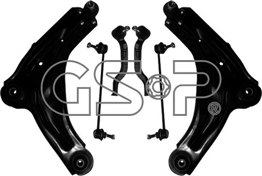 GSP S990060SK - Kit de réparation, bras triangulaire cwaw.fr